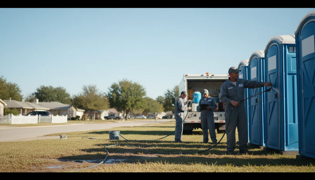 Long-Term Portable Toilet Rental in Bloomingburg, OH near me
